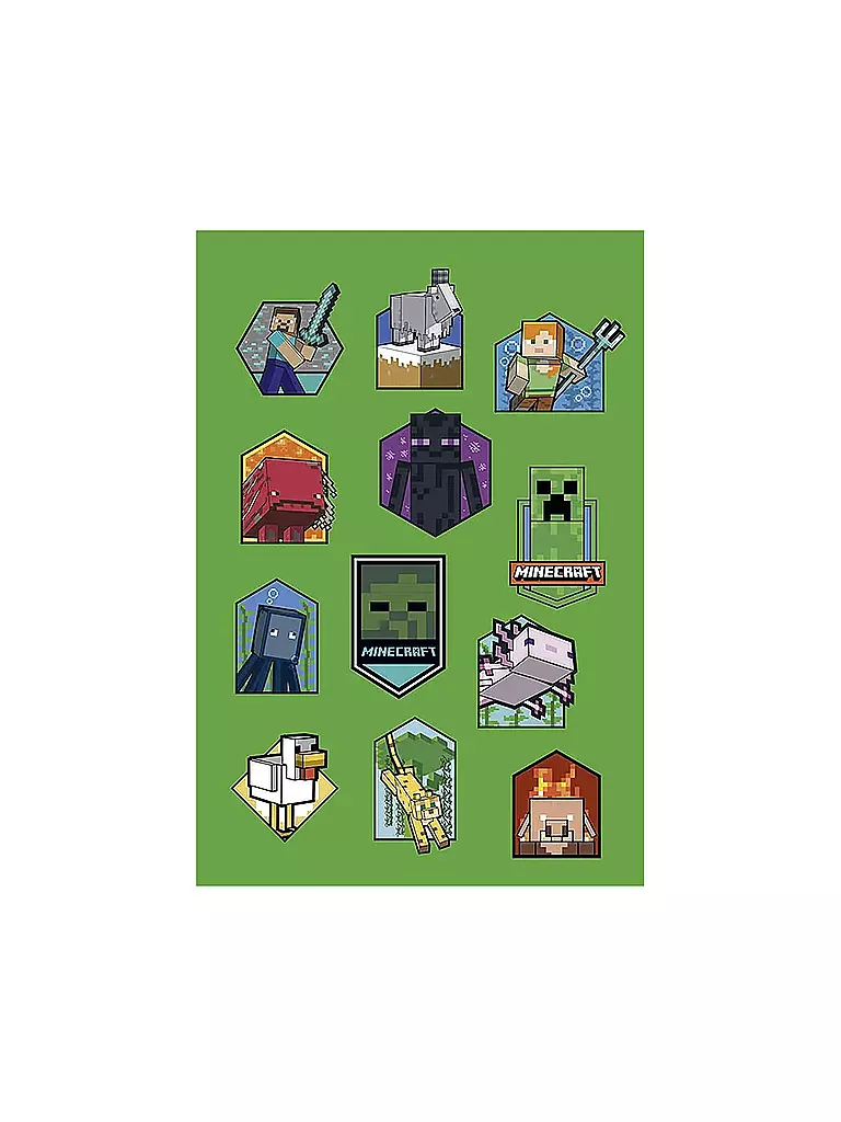 PANINI VERLAG | Minecraft - Superstarker Sticker- und Rätselspaß | keine Farbe