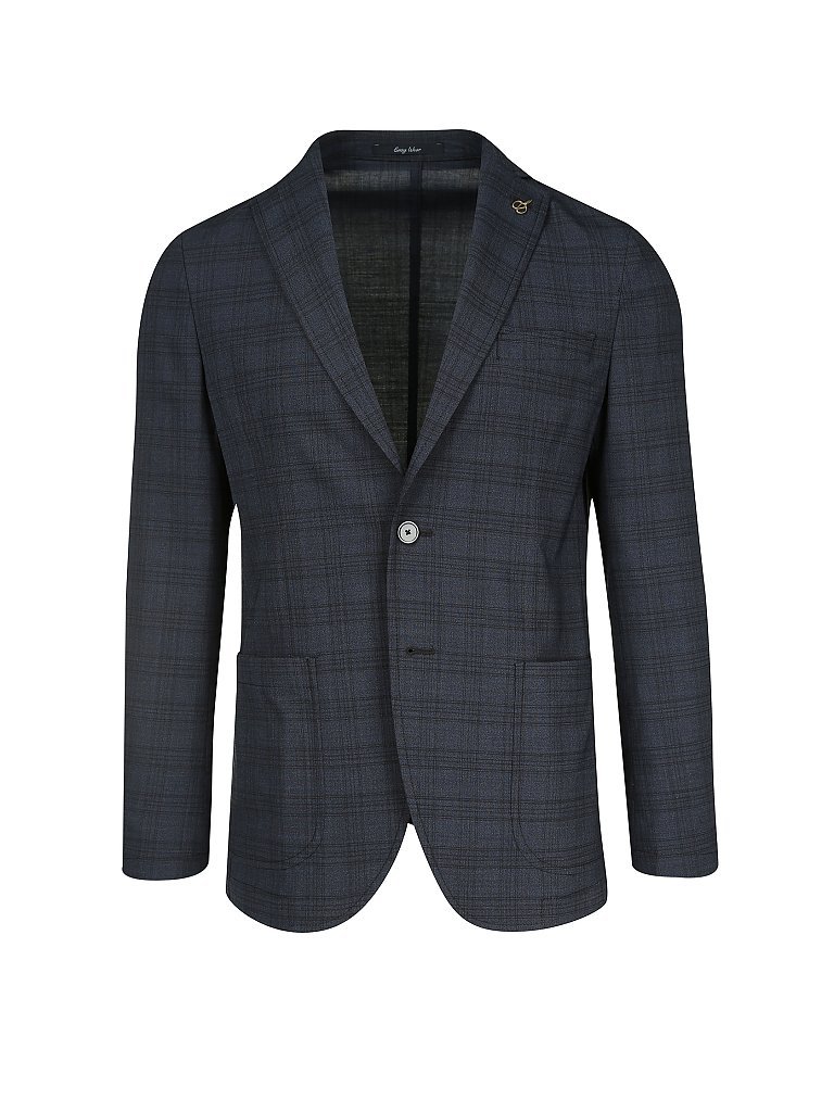 PAOLONI Anzug Slim Fit Easy Wear blau | 50