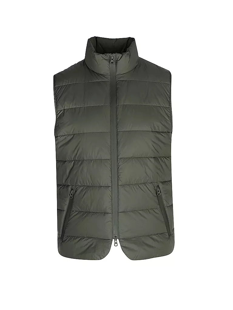 PAOLONI | Steppgilet | grün