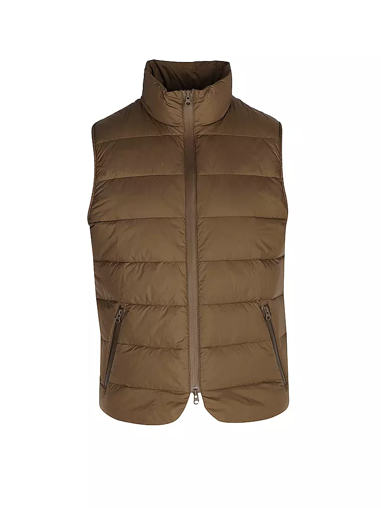 PAOLONI | Steppgilet | braun