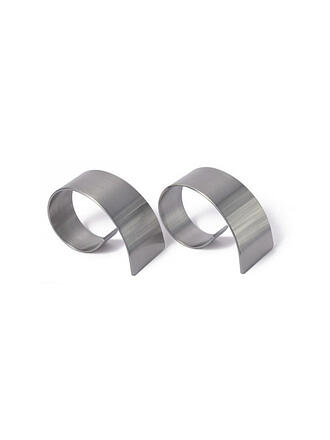 PAPER+DESIGN | Serviettenringe - Set 2er Edelstahlt 4cm