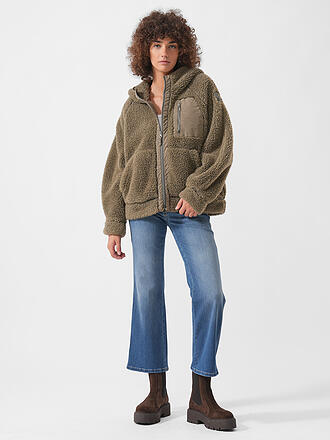 PARAJUMPERS | Sweatjacke in Felloptik CREAMY 