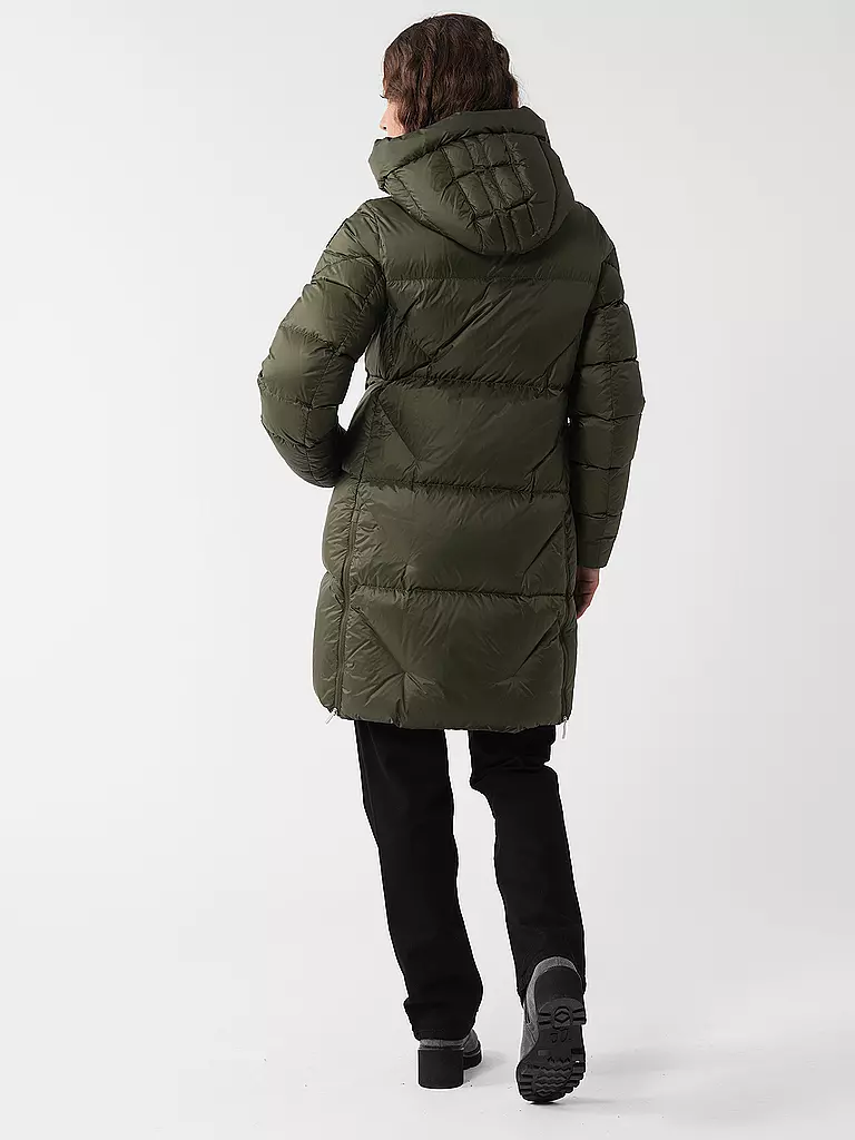 PARAJUMPERS | Daunensteppmantel JANET | olive