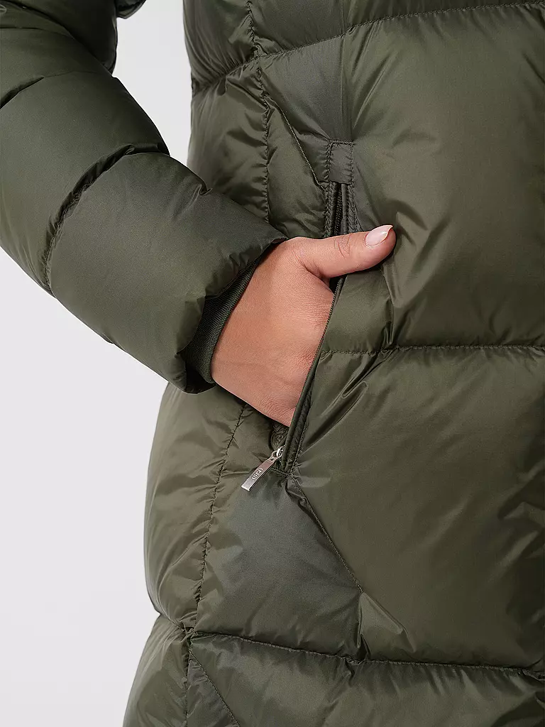 PARAJUMPERS | Daunensteppmantel JANET | olive