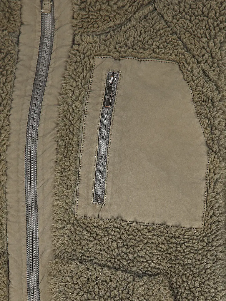 PARAJUMPERS | Sweatjacke in Felloptik CREAMY | 