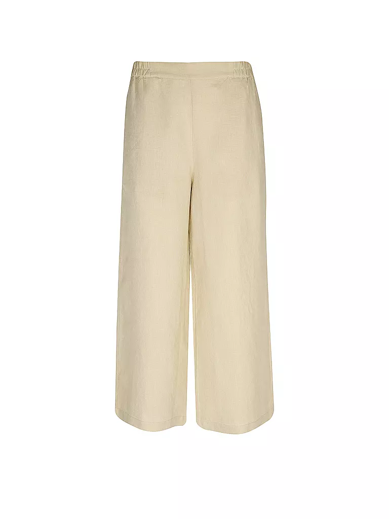 PART TWO | Leinen Culotte PETRINES | beige