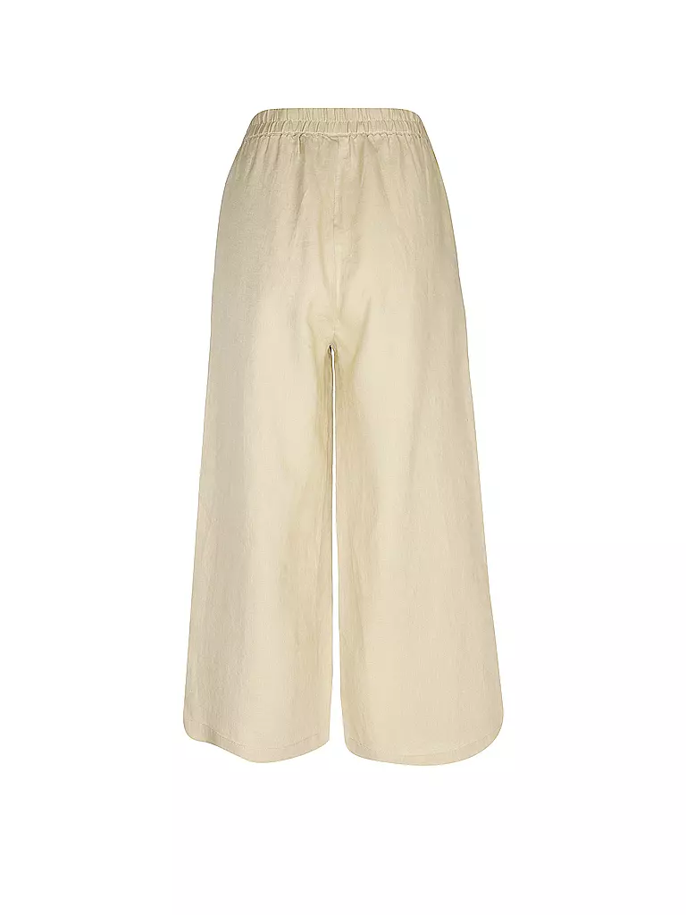 PART TWO | Leinen Culotte PETRINES | beige