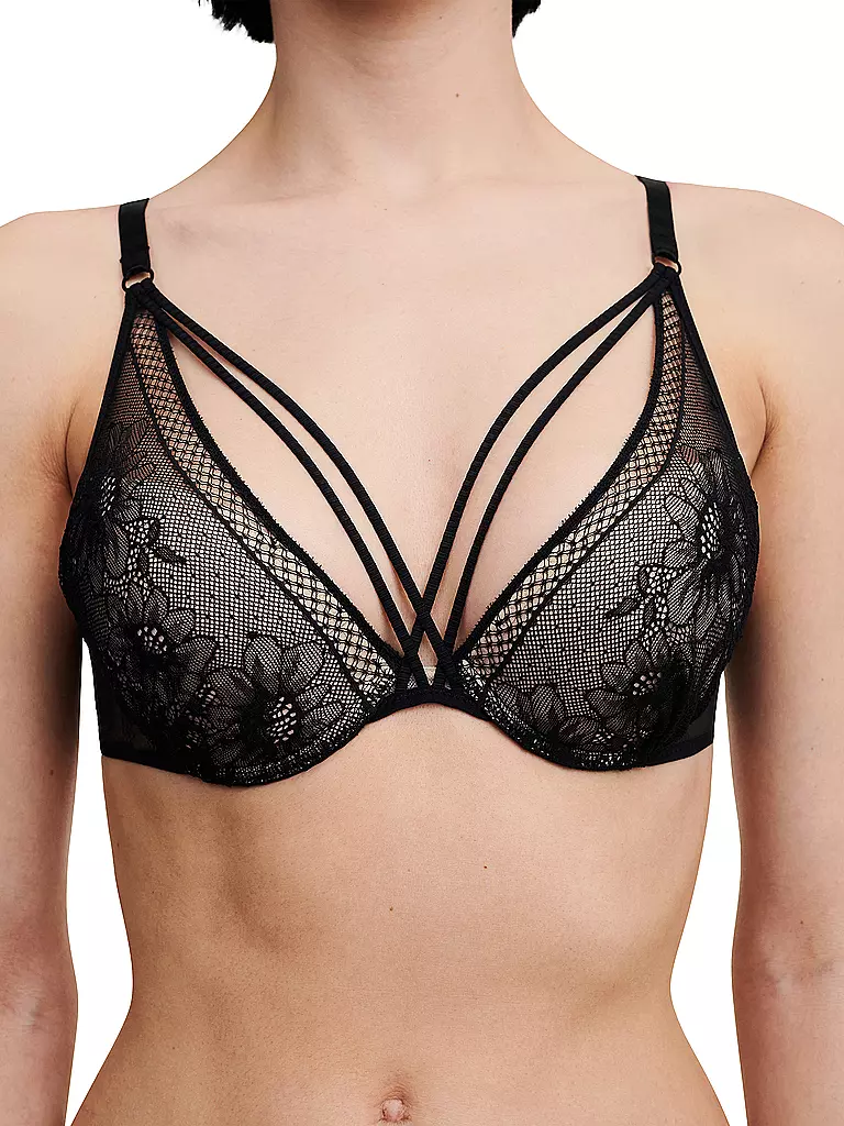 PASSIONATA | BH Push Up REBECCA schwarz | schwarz