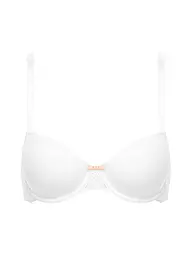 PASSIONATA | BH T-Shirt BH (Memory Schale) "Georgia" white | weiss