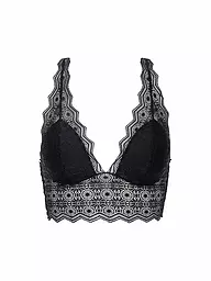 PASSIONATA | Bustier gefüttert (ohne Bügel) "Georgia" (Weiss) | schwarz