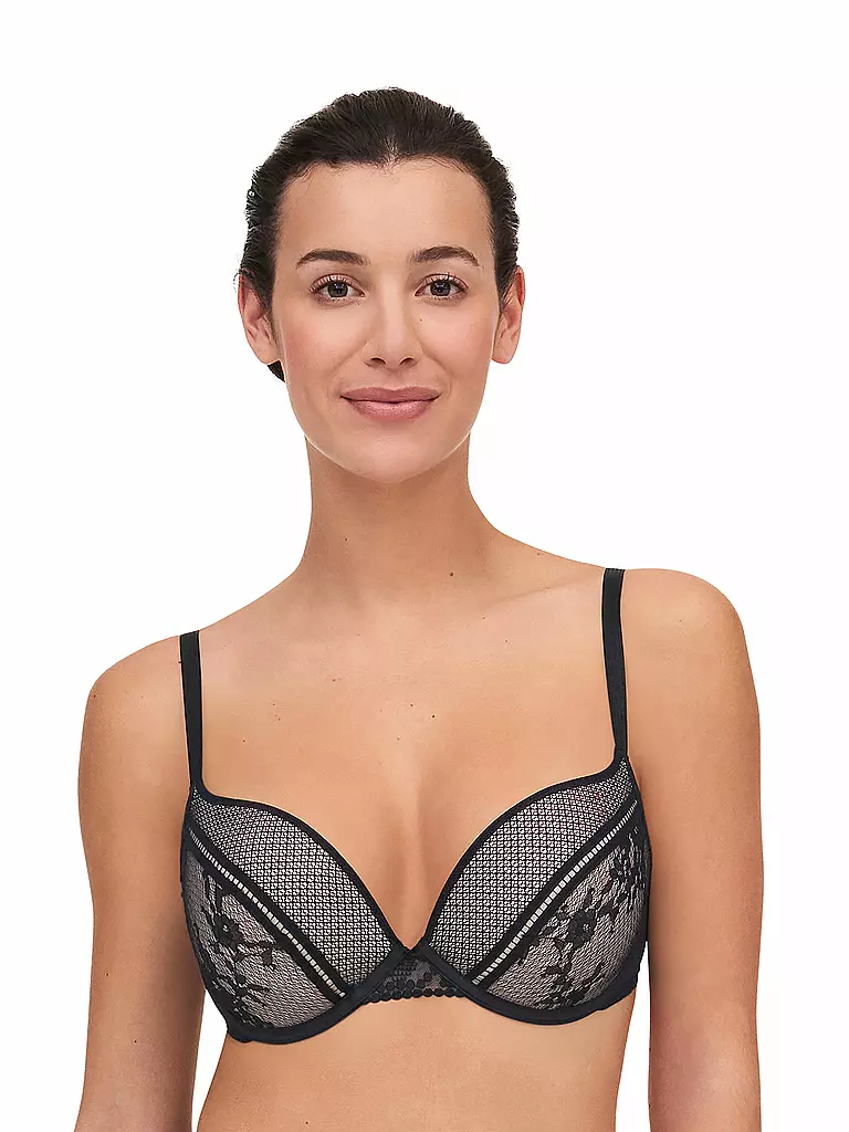 PASSIONATA | Push-Up BH OLIVIA schwarz | schwarz