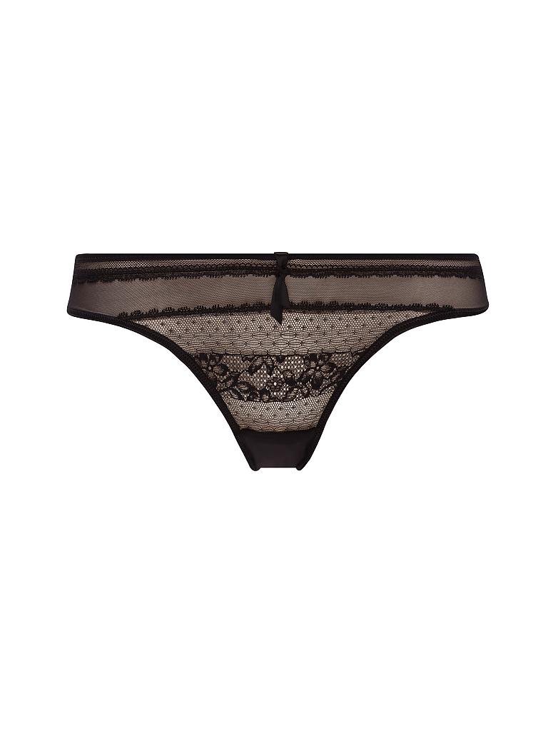 PASSIONATA | String "Embrasse Moi" (Schwarz) | schwarz
