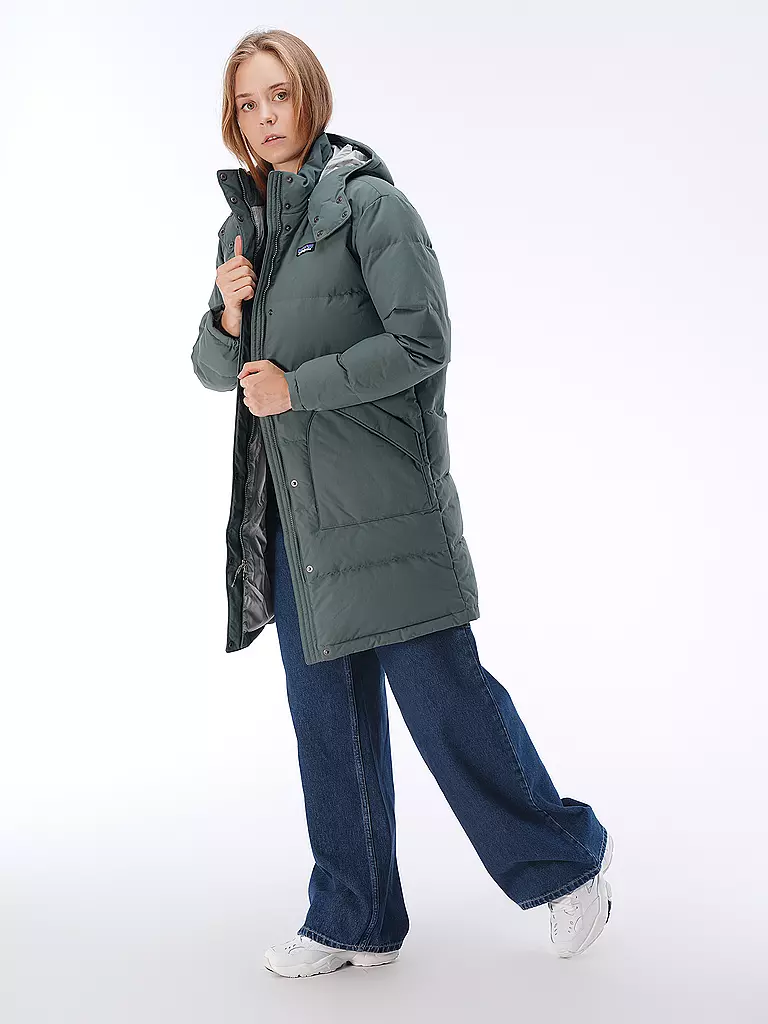 PATAGONIA | Daunenmantel W´S  DOWNDRIFT PARKA | petrol