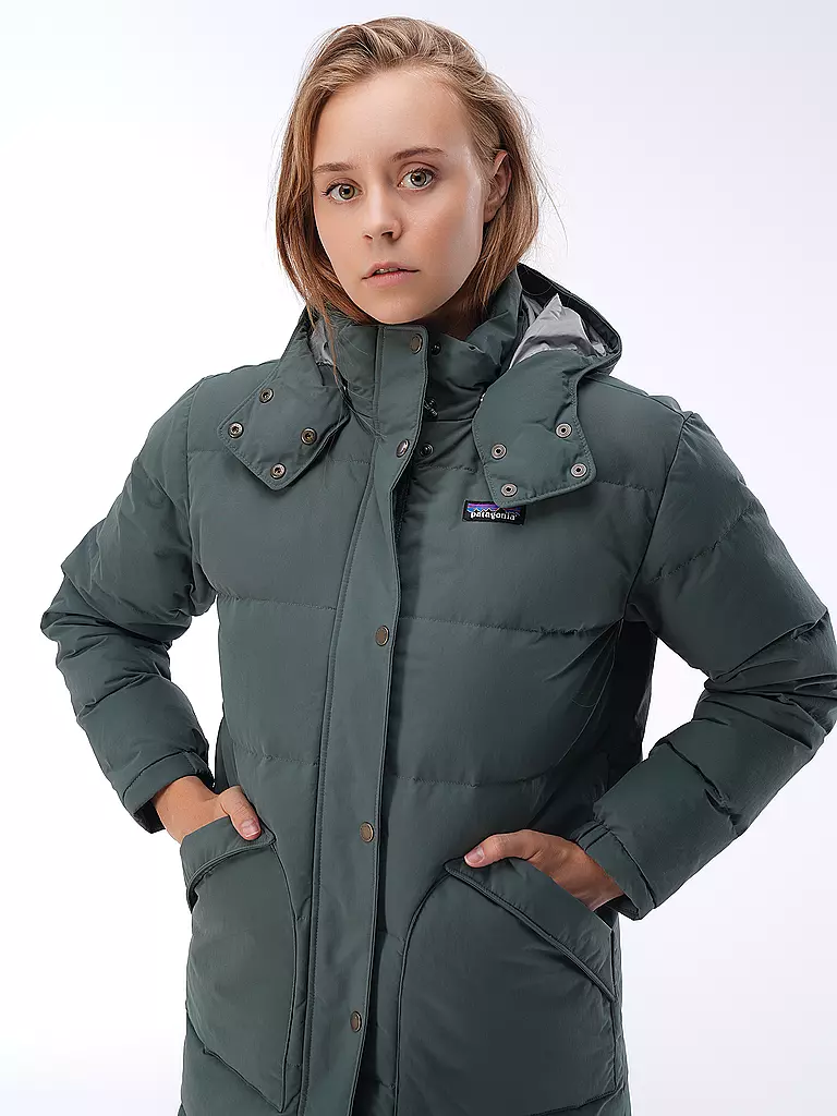 PATAGONIA | Daunenmantel W´S  DOWNDRIFT PARKA | petrol