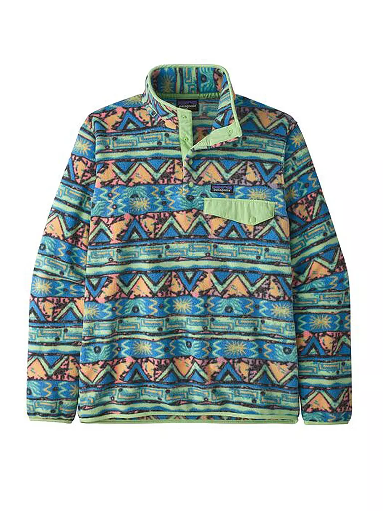 PATAGONIA | Fleecesweater M'S LW SYNCH SNAP-T  | hellgrün