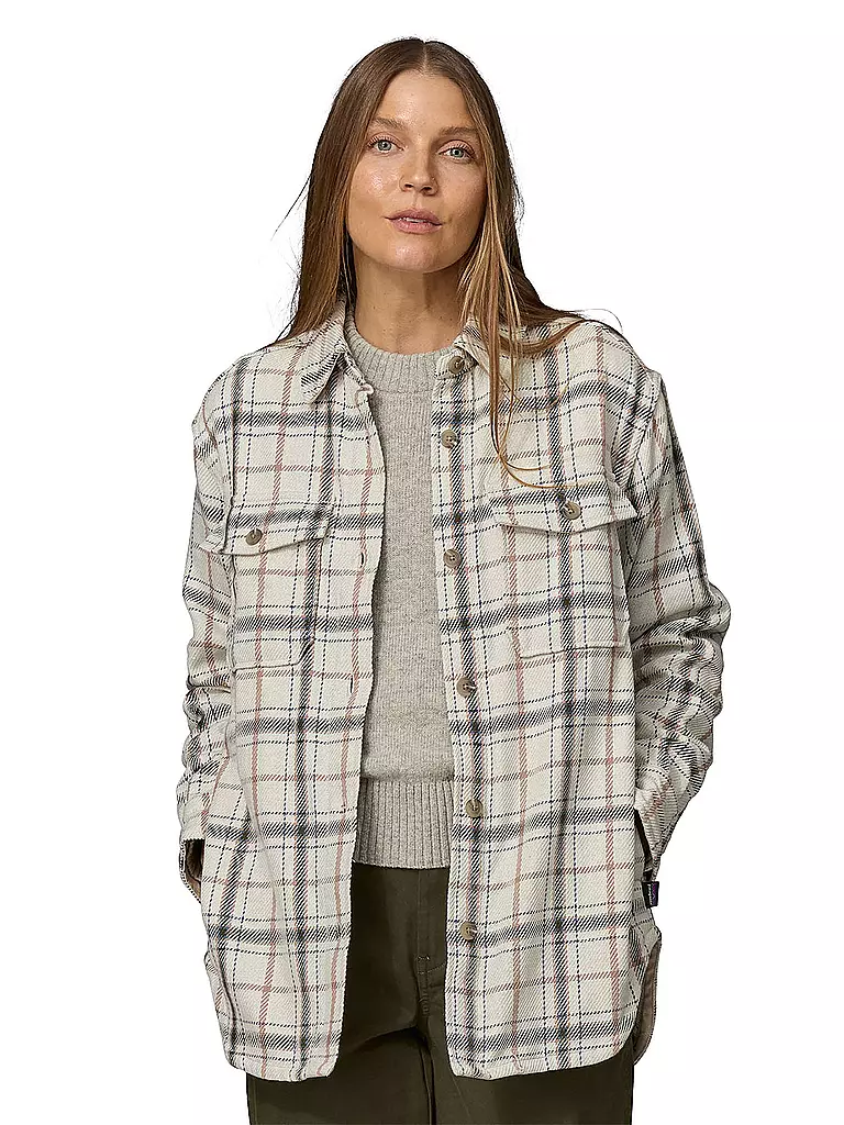 PATAGONIA | Overshirt W'S FJORD LOFT OVERSHIRT | braun
