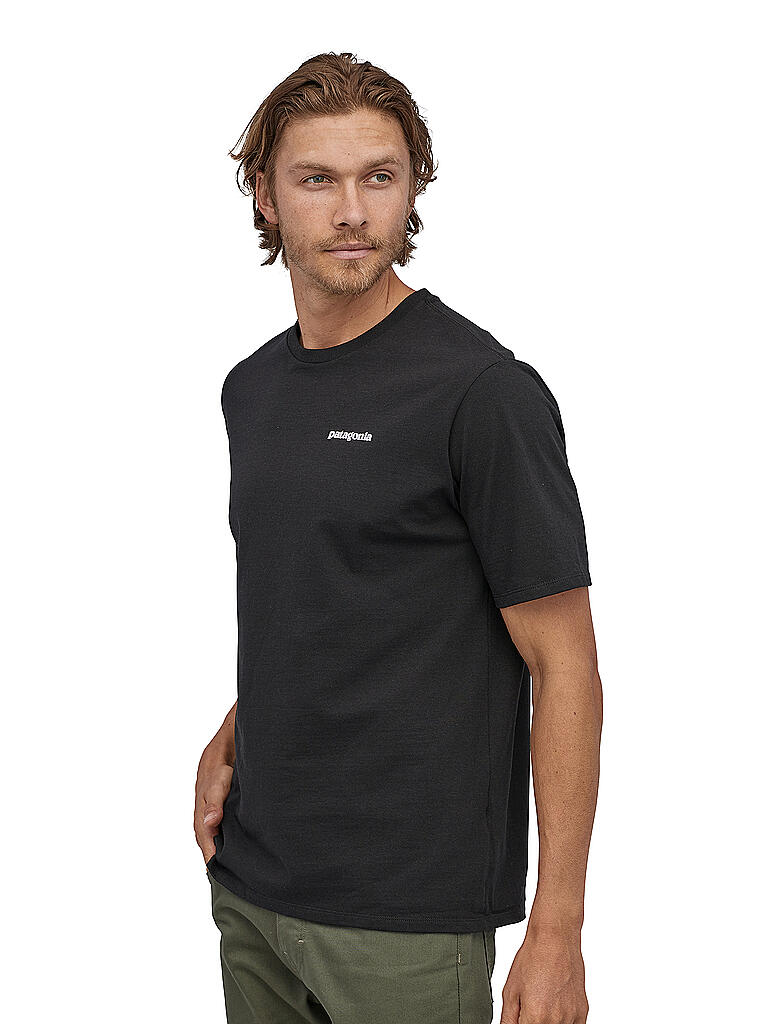 PATAGONIA | T-Shirt M'S P-6 LOGO RESPONSIBILI-TEE | schwarz