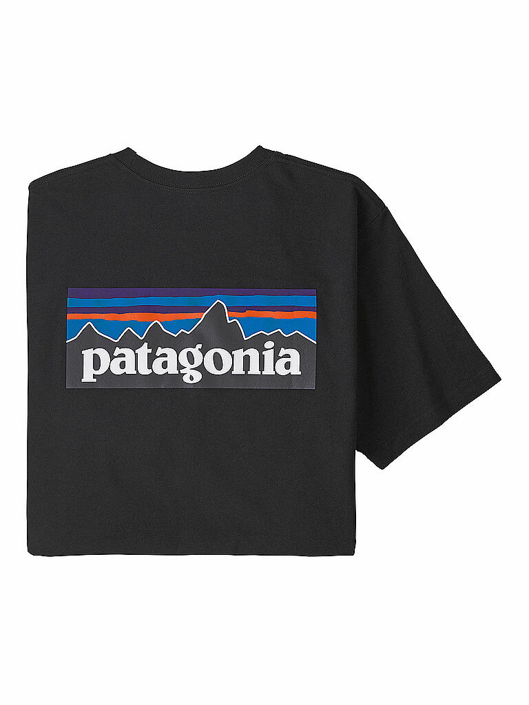 PATAGONIA | T-Shirt M'S P-6 LOGO RESPONSIBILI-TEE | schwarz
