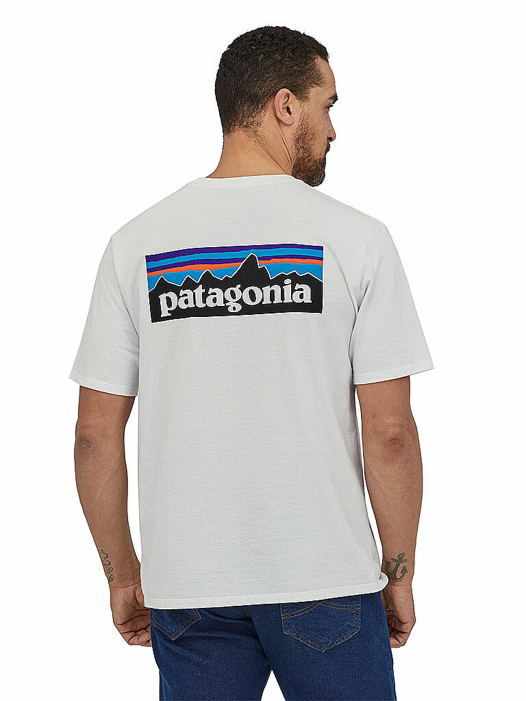 PATAGONIA | T-Shirt M'S P-6 LOGO RESPONSIBILI-TEE | weiss
