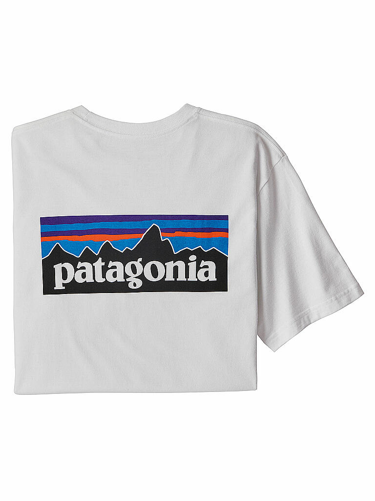 PATAGONIA | T-Shirt M'S P-6 LOGO RESPONSIBILI-TEE | weiss