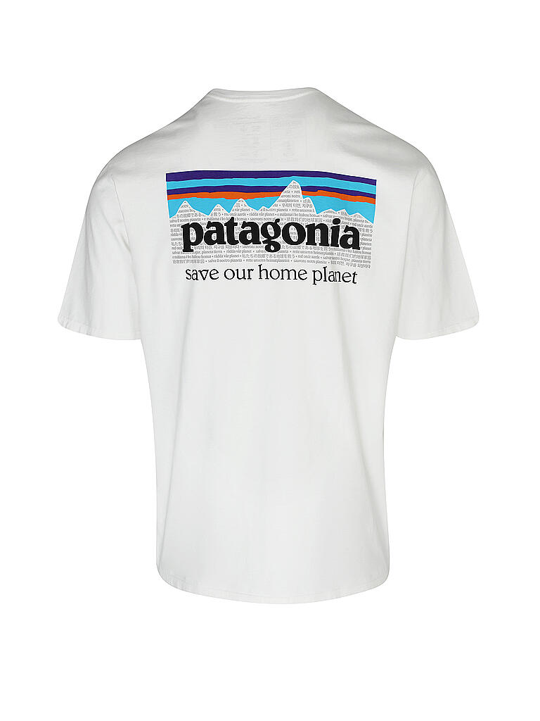 PATAGONIA | T-Shirt M'S P-6 MISSION ORGANIC T-SHRIT | weiss