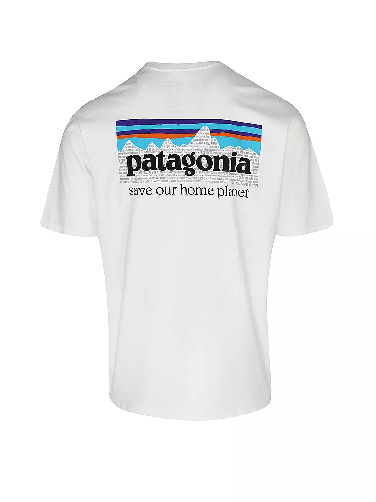 PATAGONIA | T-Shirt M'S P-6 MISSION ORGANIC T-SHRIT | weiss