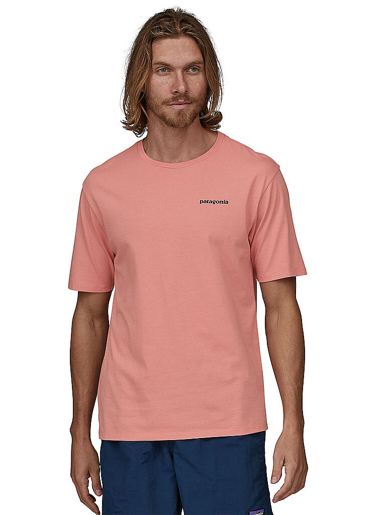 PATAGONIA | T-Shirt M'S P-6 MISSION ORGANIC T-SHRIT | koralle