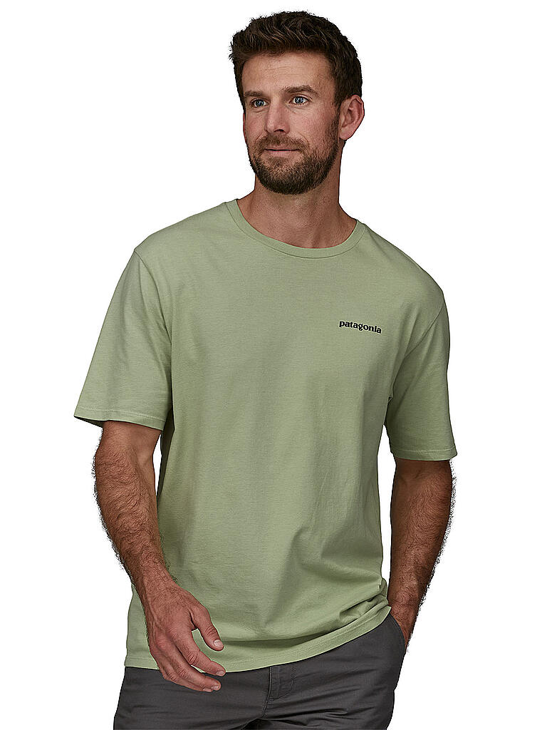 PATAGONIA | T-Shirt M'S P-6 MISSION ORGANIC T-SHRIT | hellgrün