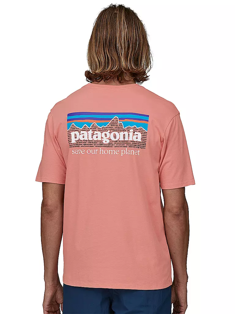 PATAGONIA | T-Shirt M'S P-6 MISSION ORGANIC T-SHRIT | koralle