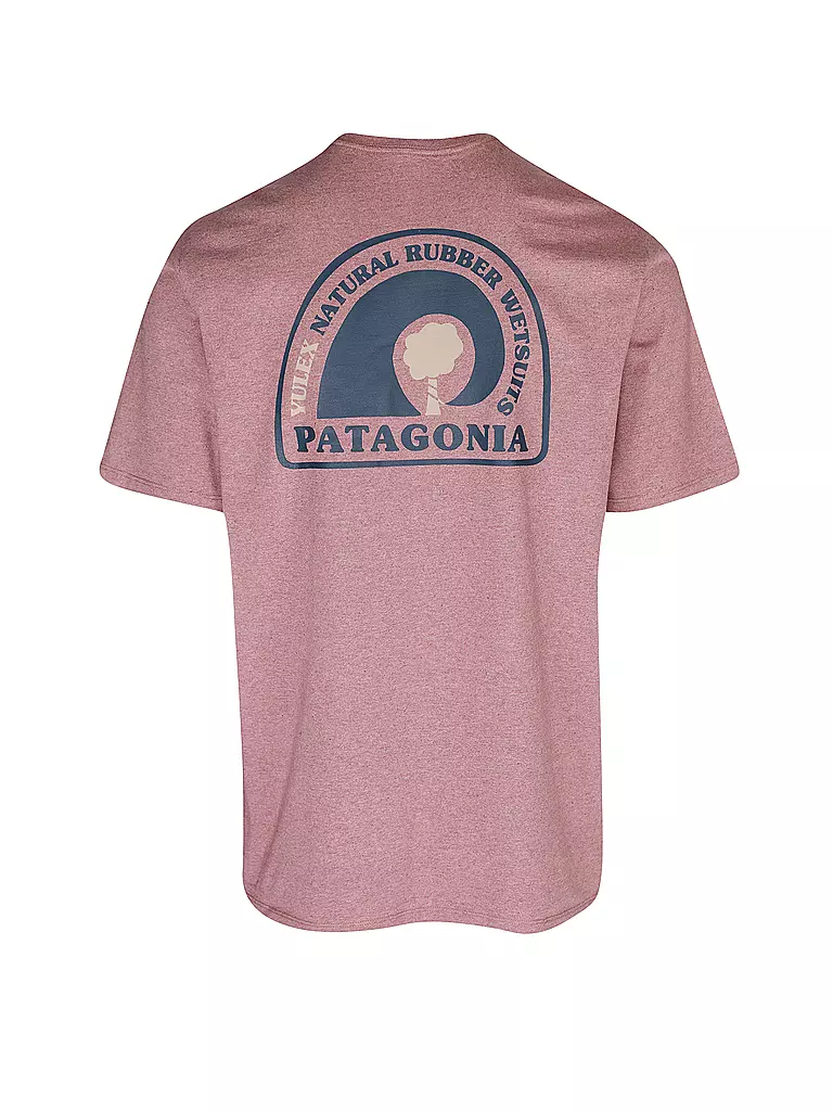 PATAGONIA | T-Shirt M'S RUBBER TREE MARK RESPONSIBILI-TEE | beere