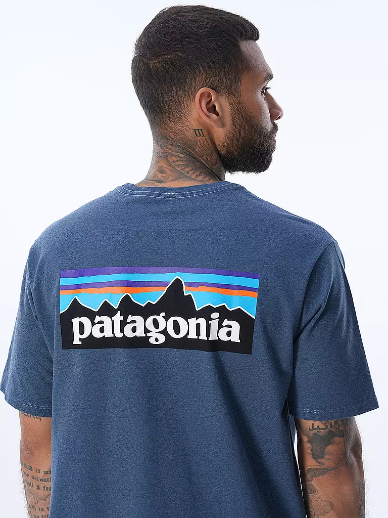 PATAGONIA | T-Shirt M'S P-6 LOGO RESPONSIBILI-TEE | schwarz