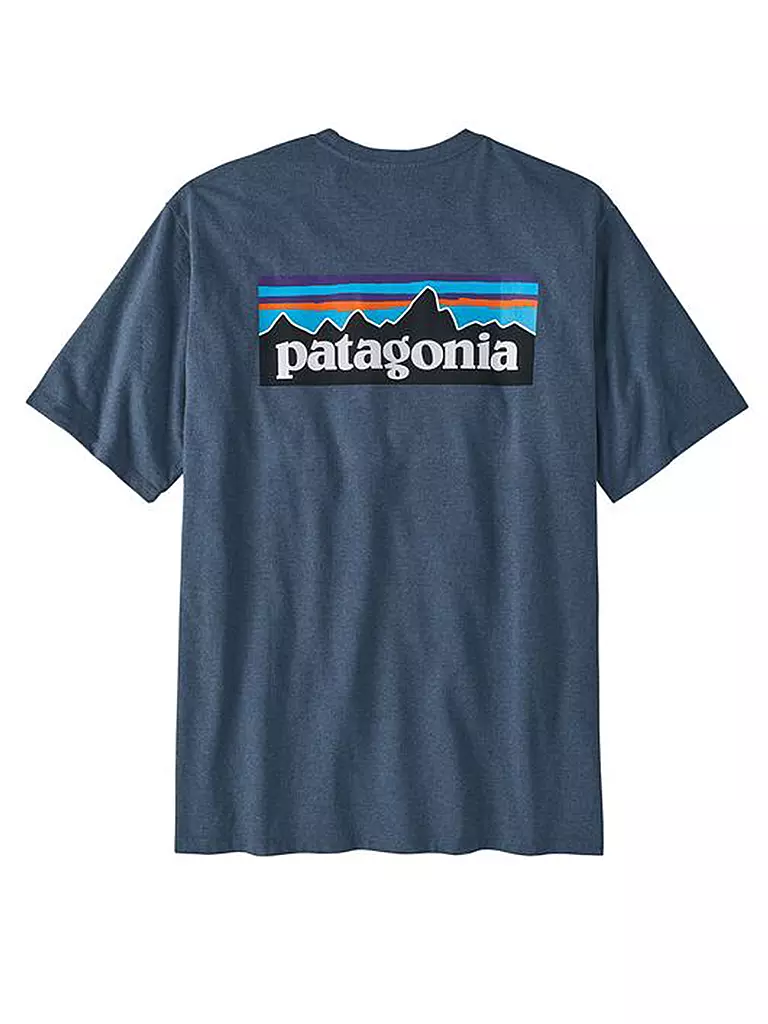 PATAGONIA | T-Shirt M'S P-6 LOGO RESPONSIBILI-TEE | schwarz