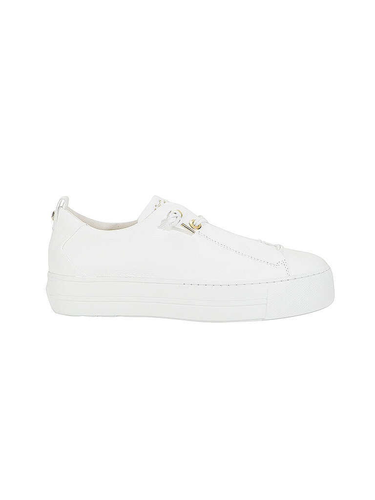 Paul Green Damen, Frauen Low-Top Sneaker,schnürschuhe,schnürer,Plateausohle,Halbschuhe,straßenschuhe,Strassenschuhe,Weiß (JA),37 EU / 4 UK