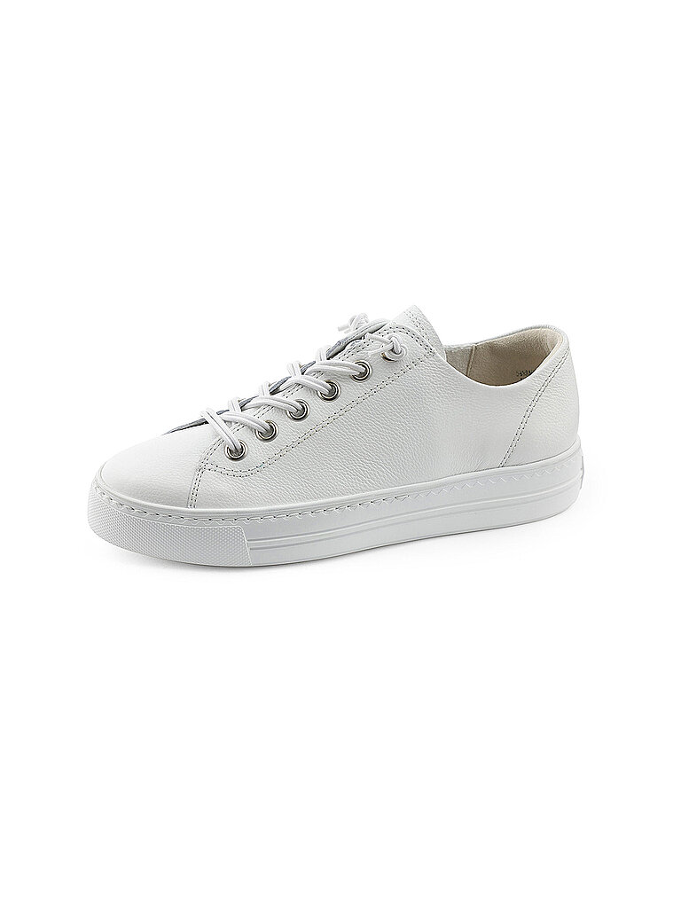 Paul Green Damen, Frauen Low-Top Sneaker,Freizeitschuhe,Turnschuhe,Laufschuhe,schnürschuhe,schnürer,Plateausohle,Weiß (JA),39 EU / 6 UK
