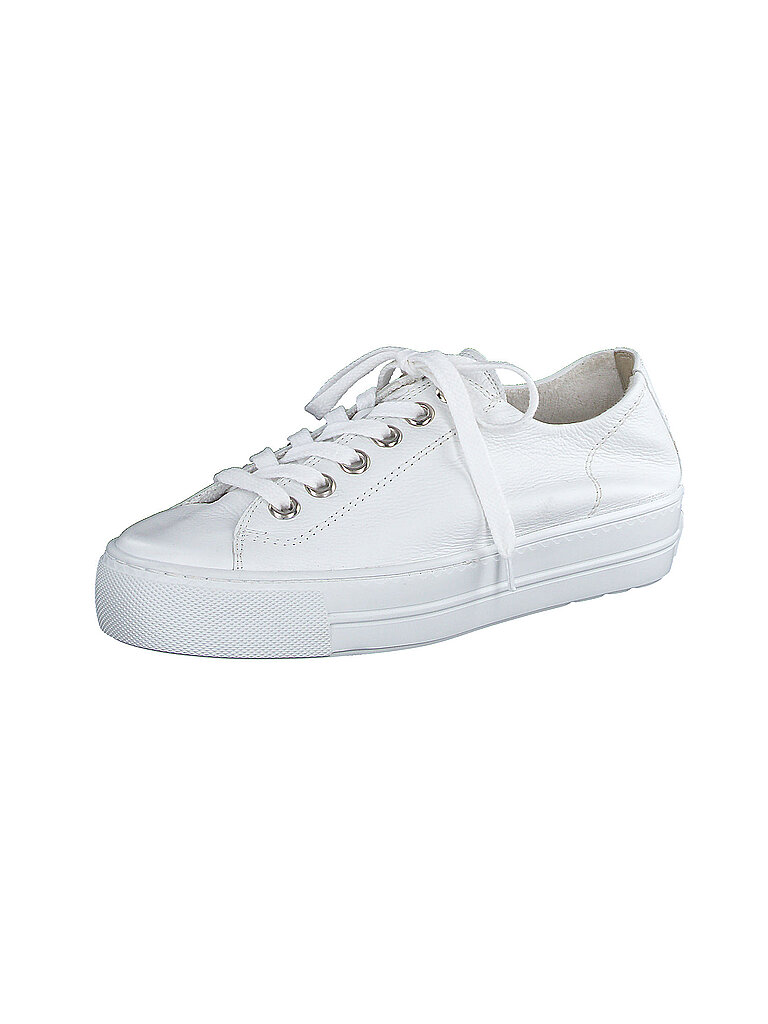 Paul Green Damen, Frauen Low-Top Sneaker,Sportschuhe,Freizeitschuhe,Turnschuhe,Laufschuhe,schnürschuhe,schnürer,Halbschuhe,Weiß (JA),38 EU / 5 UK