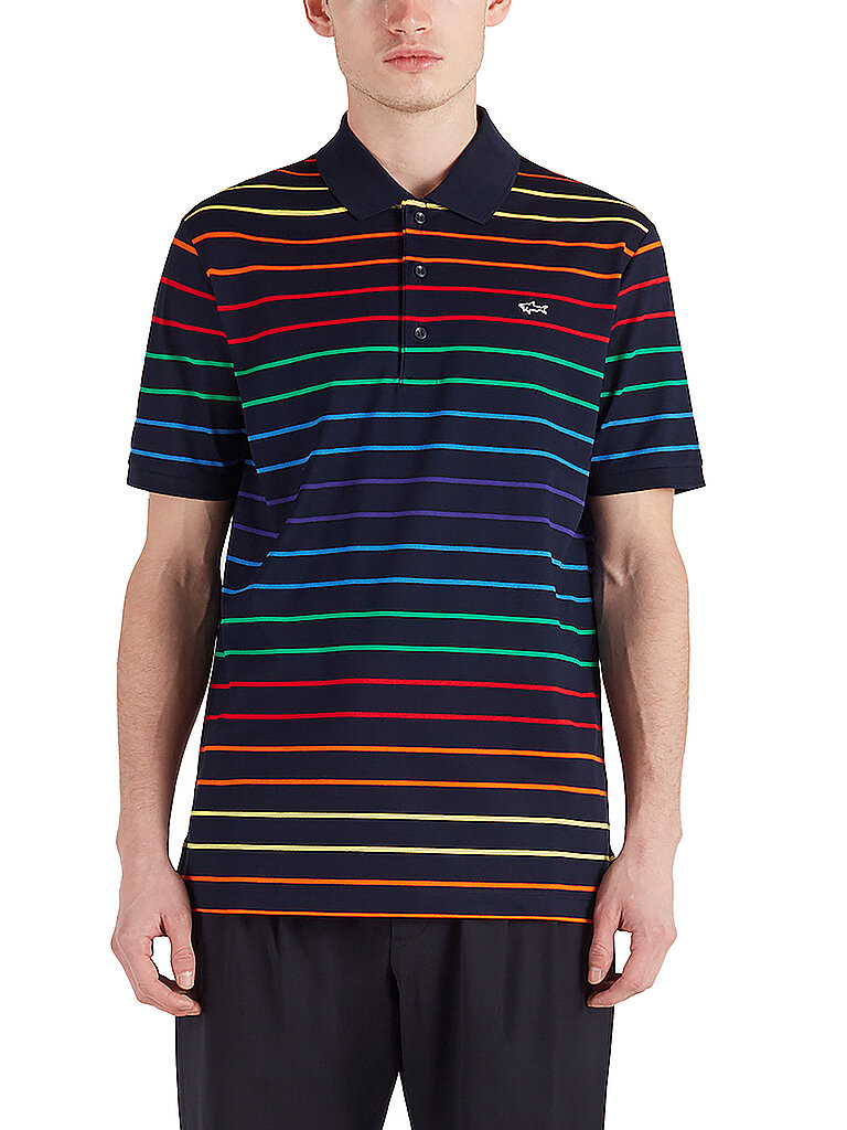 PAUL & SHARK Poloshirt Regular Fit  blau | L