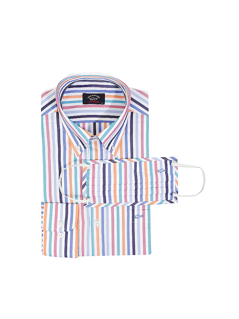 PAUL & SHARK Hemd orange | 40