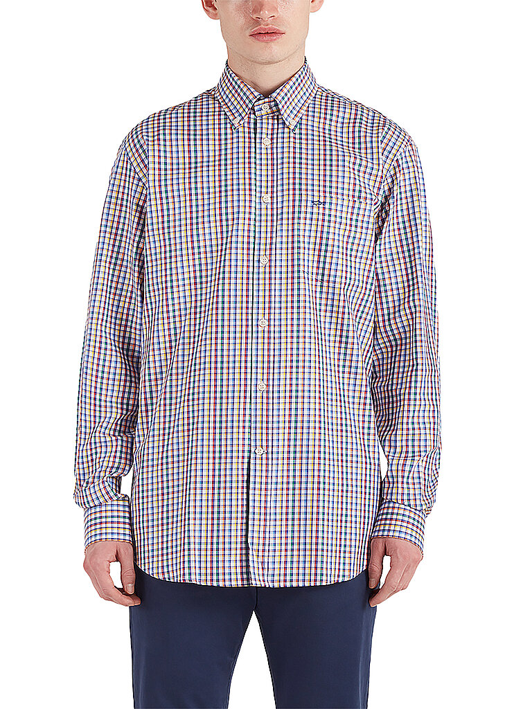 PAUL & SHARK Hemd Regular Fit mit Mund-Nasen-Schutz orange | 39