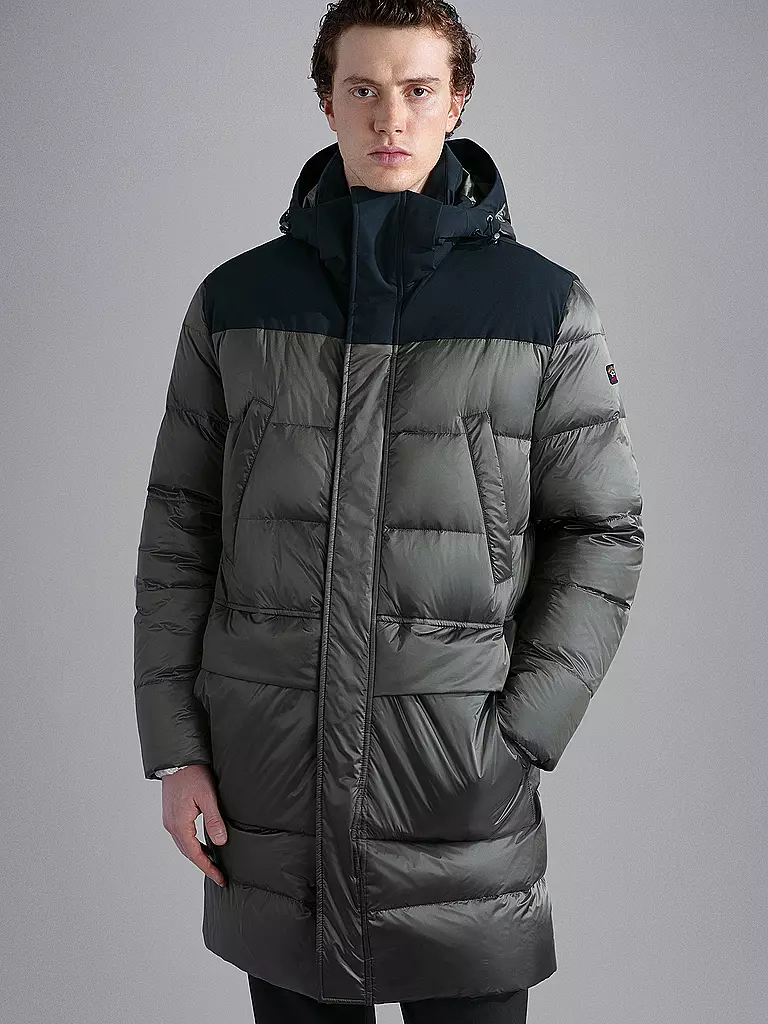 PAUL & SHARK | Daunenparka | olive