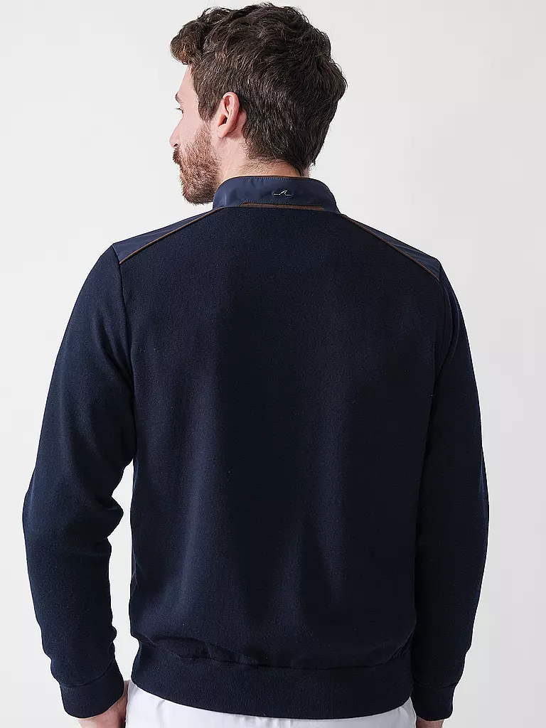 PAUL & SHARK | Jacke  ALCANTARA PIPING | dunkelblau