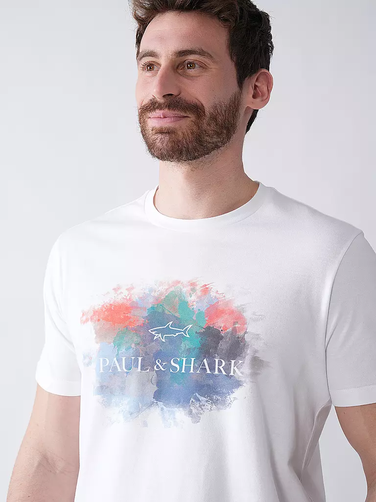 PAUL & SHARK | T-Shirt | weiss