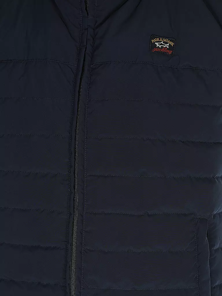 PAUL & SHARK | Daunensteppgilet | dunkelblau