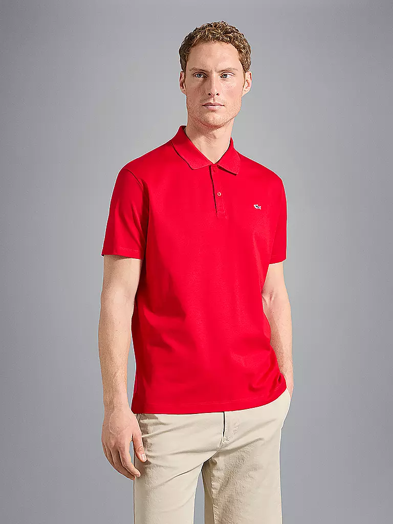 PAUL & SHARK | Poloshirt | rot