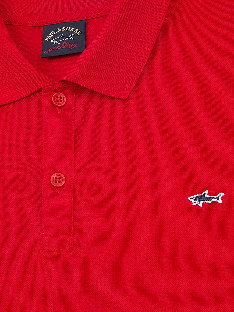 PAUL & SHARK | Poloshirt | rot