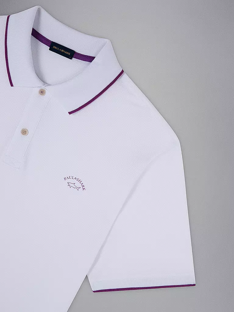 PAUL & SHARK | Poloshirt | weiss