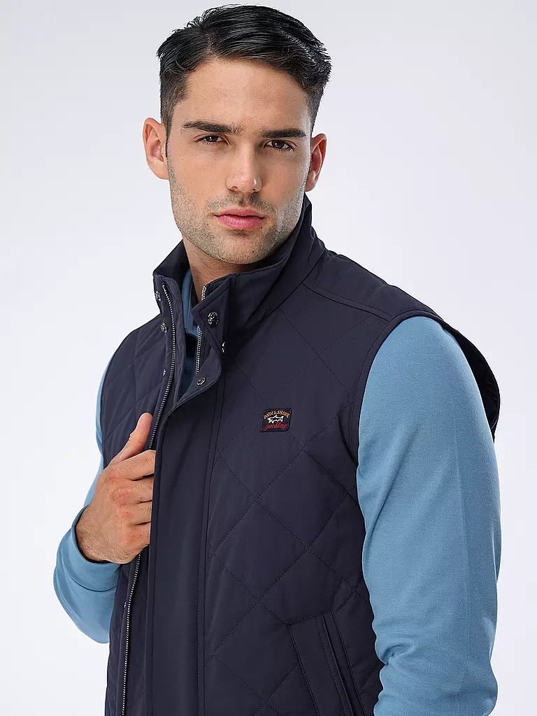 PAUL & SHARK | Steppgilet | dunkelblau