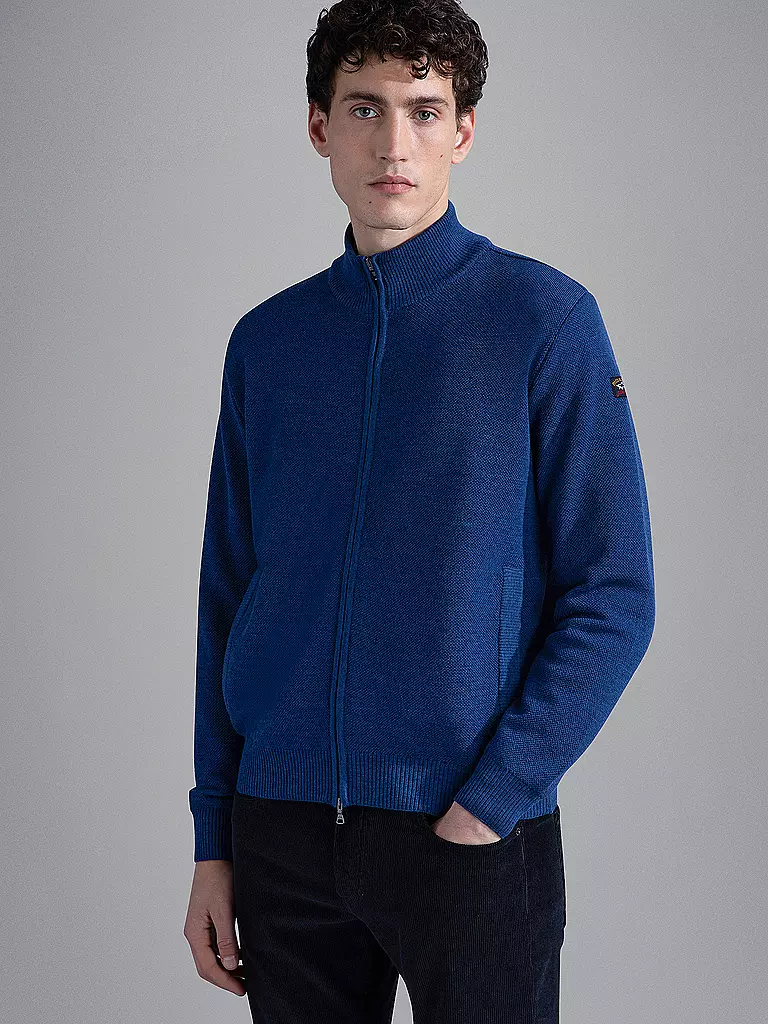 PAUL & SHARK | Strickjacke | blau