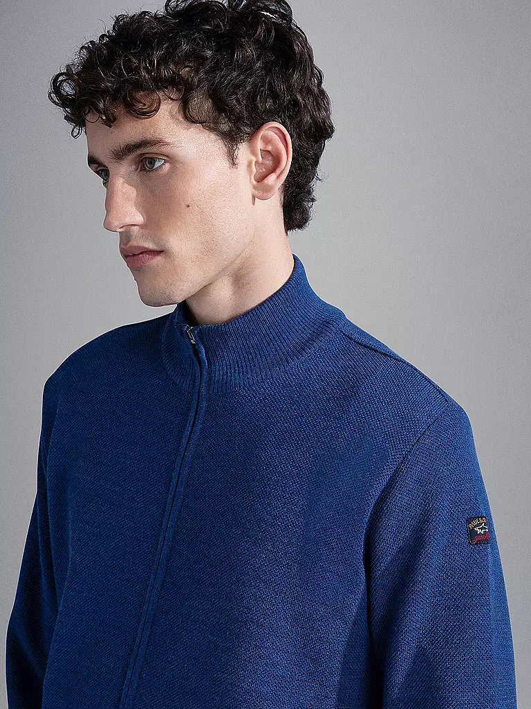 PAUL & SHARK | Strickjacke | blau