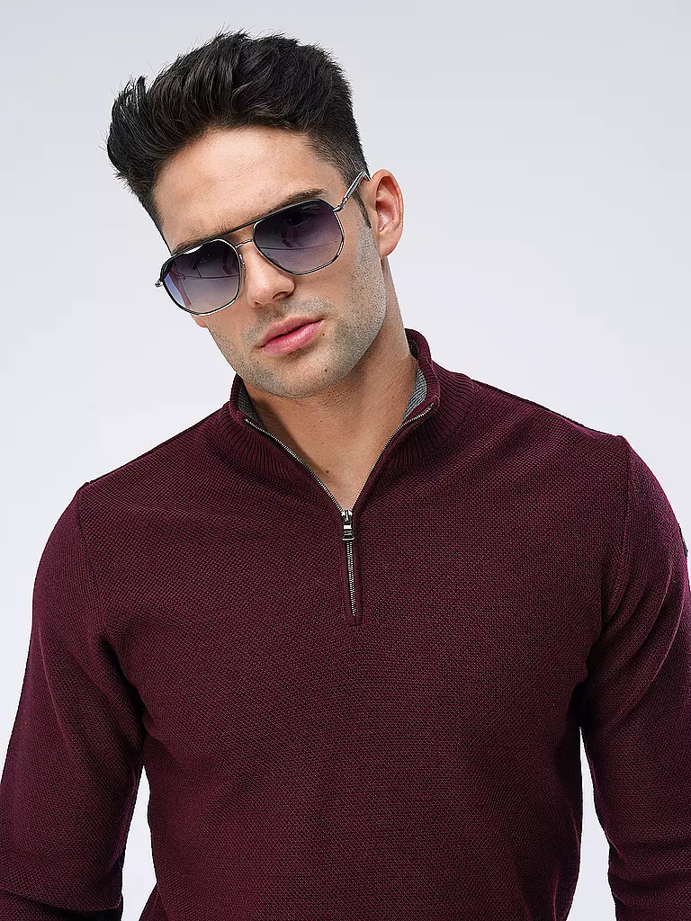 PAUL & SHARK | Troyer Pullover | dunkelrot