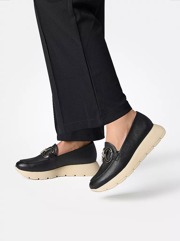 PAUL GREEN | Loafer | schwarz